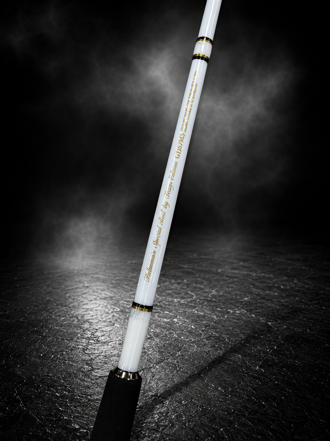 ホワイト × ゴールドネーム Special Rod